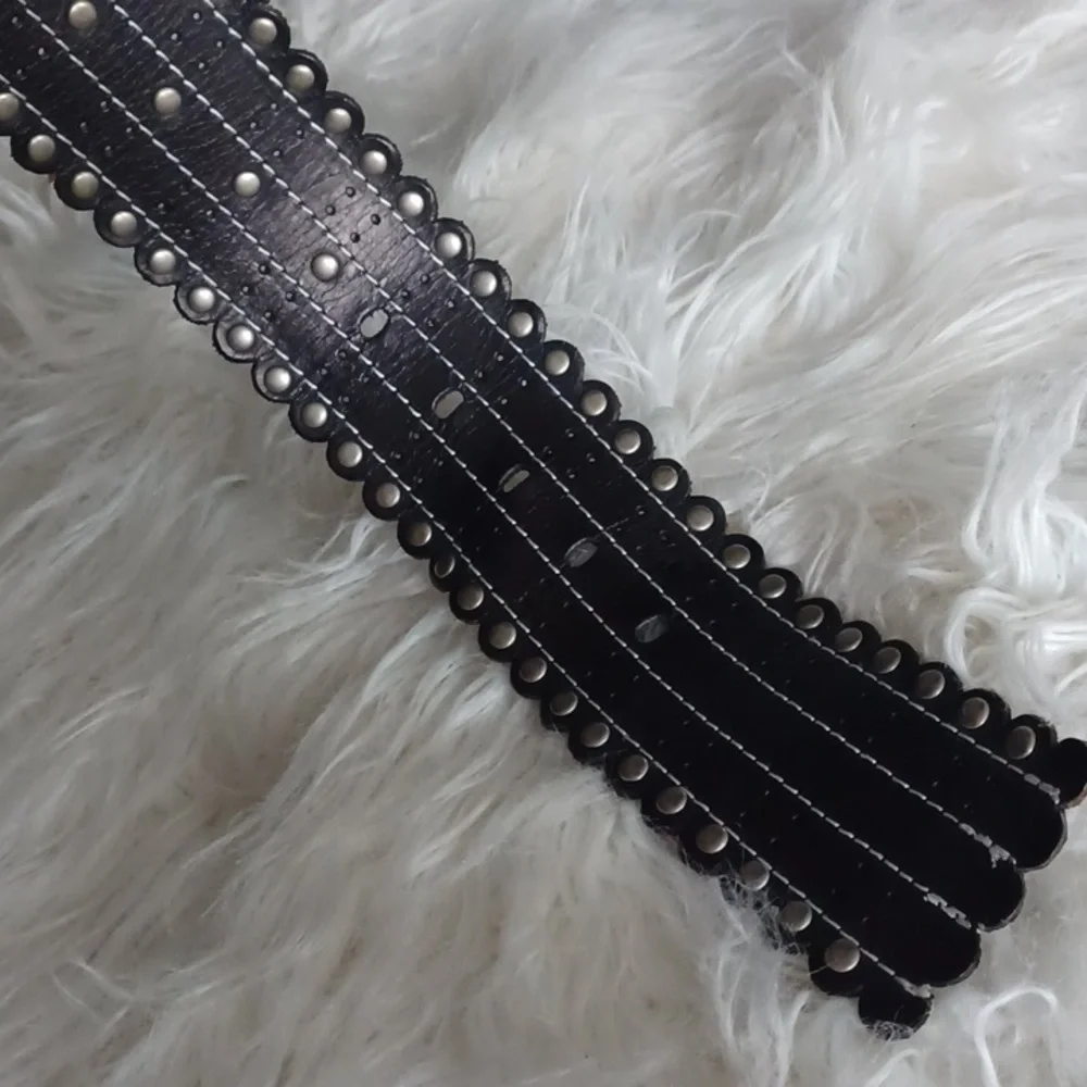 Black Leather Belt